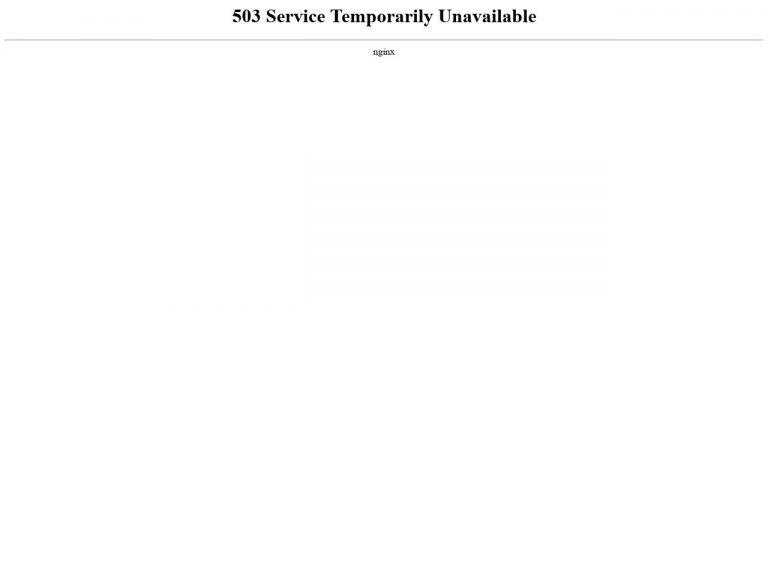 503 service temporarily unavailable. Sorry service is temporarily unavailable.